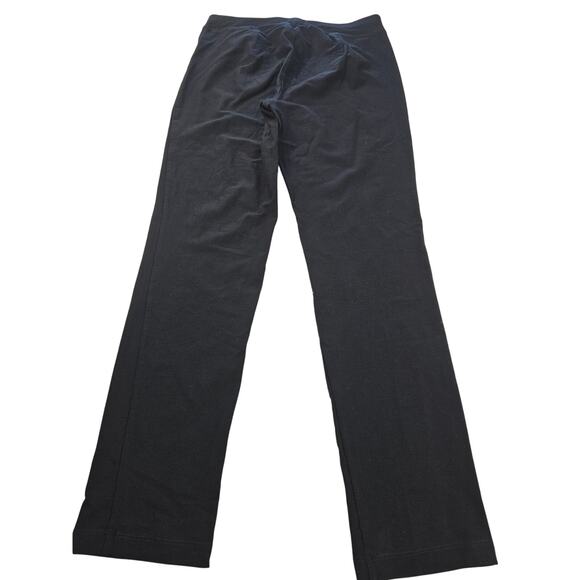 Eileen fisher size XXS black pull on pants stretch viscose EUC comfort USA made - Picture 2 of 7